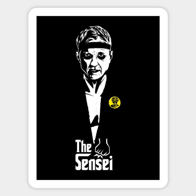 The Merciless Sensei v2 Sticker by Olipop